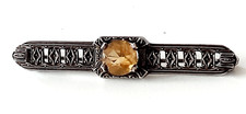 Art deco silber brosche - art, °