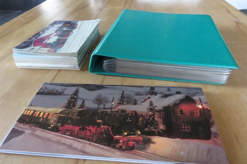 Postkarten sammlung eisenbahn - sammlung,