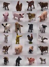 Schleich Tiere Esel Hahn