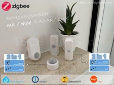 NEU Zigbee Bewegungsmelder Radar-/ LUX Lichtverhältnis Sensor