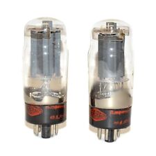 Matched Pair Amperex 6L6GC (NOS) tubes/Röhren/grey plates - TU000289