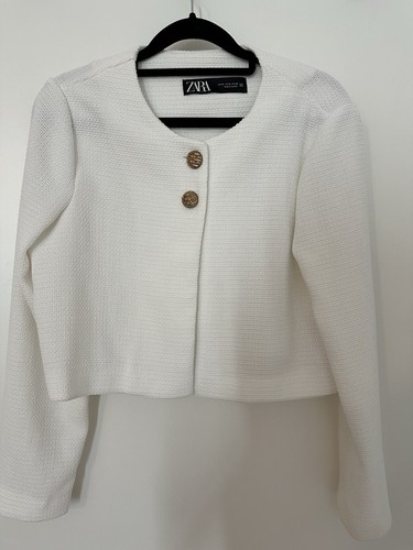 Zara boucle blazer jacke - zara,