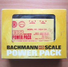 BACHMANN 6604 CB Trafo H0 Powerpack Transformator Modellbahn Transformer OVP (1)