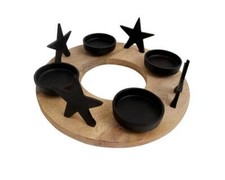 Adventskranz kerzenhalter - adventskranz,