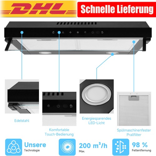 Dunstabzugshaube unterbau 60cm - dunstabzugshaube,