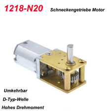 Schneckengetriebe Motor DC 3V 6V 12V Metall Getriebe 4RPM-381RPM 1218-N20 Motor