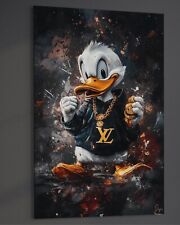 Donald Duck Leinwand Bild Pop