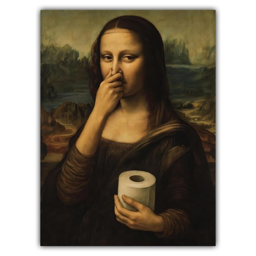 Mona lisa bild humor - lisa,