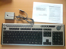 Medion KR-0420 Wireless Keyboard Multimedia Funk-Tastatur USB QWERTZ ohne Maus