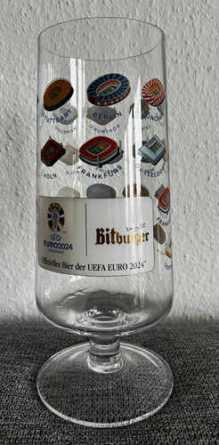 Bitburger bierglas uefa euro - bitburger,