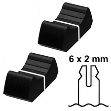 Sifam 2 Faderknopf SCHWARZ