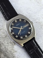 Vintage Uhr Laphina Automatic Retro Watch Made Germany Herren Original Vintage