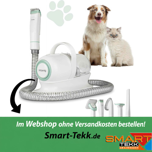 Hunde schermaschine mit sauger - mit,