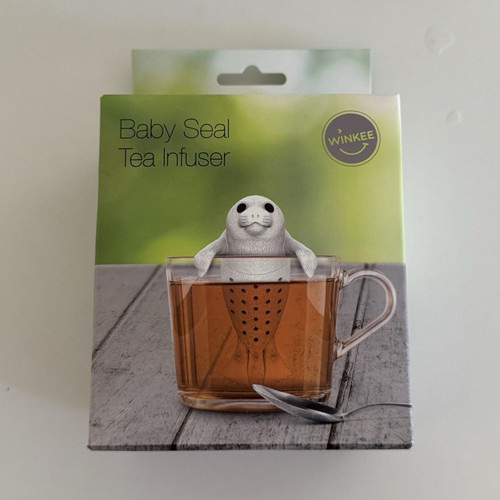 Winkee baby seal tea - baby, infuser