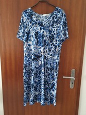 Damen Stretch Kleid von Couture Line  gr. 42, Blau , Kofferware. Hemdkleid . Neu