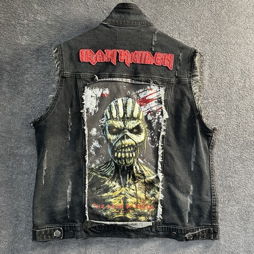 Iron maiden kutte jeansweste - maiden,