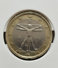 1 EURO Münze Italien 2002