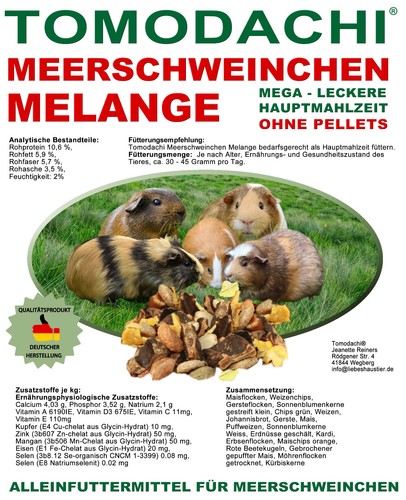 Meerschweinchenfutter