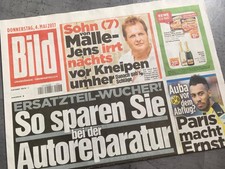 Bildzeitung vom 04.05.2017 *
