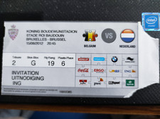 Ticket Belgien - Niederlande  15.08.2012