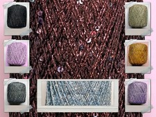 Beilaufgarn Paillettengarn