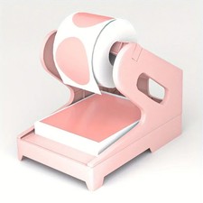Thermo Etiketten Halter Desktop Ständer Rolle Fächerfaltung Versand Drucker Organizer Rack