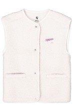 Garcia Mädchen Teddyfell Weste Gr. 128-176 Plüschfellweste Off White