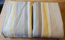 Laura Ashley Camomile Streifengardinen B160cm L205cm ca.