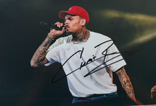 Chris Brown handsigniertes