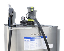 1000L-Dieseltank mit Dieselpumpe Hornet W40-Heizöl-Schütz-Transportzulassung