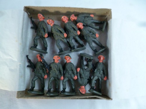 Ddr soldaten mit mpi 10stück - soldaten,