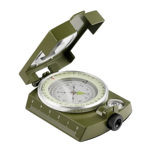 Armeekompass mit etui oliv - armeekompass,