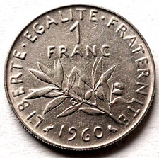 Frankreich 1 Franc 1960