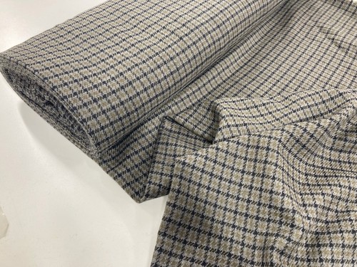 Grauer dogtooth wollstoff - grauer,