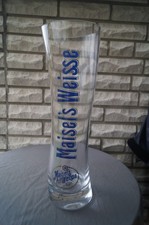 Neuwertiges,riesiges Bierglas Maisel`s  Weisse , Weizenglas 3 Liter,Höhe 44,5 cm