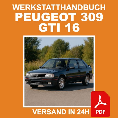 Werkstatthandbuch peugeot 309 - werkstatthandbuch,