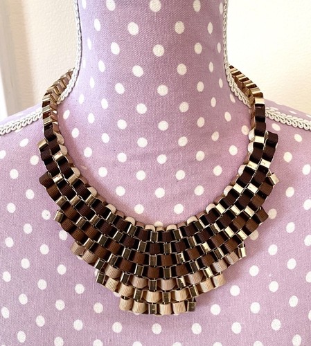 Goldfarbiges collier - goldfarbiges,