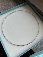 Pierre Lang Halsreif Chiara Omega Silberfarben