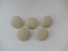 5 Ösen Knöpfe Leder Imitat