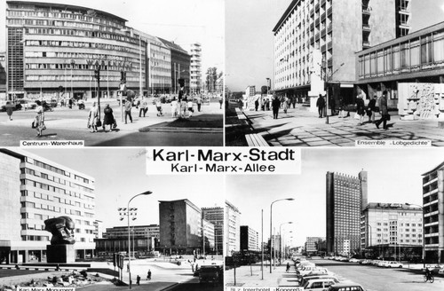 Ansichtskarte karl marx - ansichtskarte,