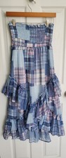 LIFE Patchwork Plaid Smocked