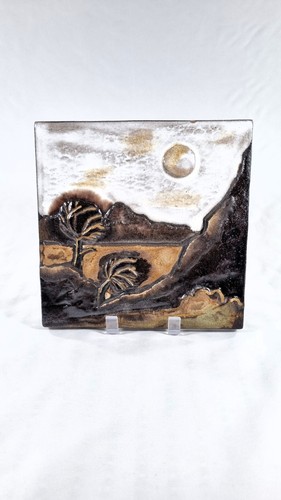 Ruscha keramik wandbild fat - ruscha,