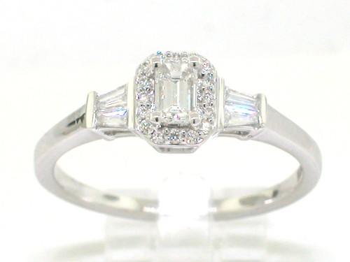 Brillant ring 585 weißgold - ring,
