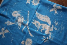 DDR Babydecke mit Fuchs und