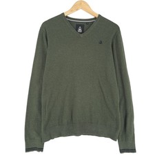 Gaastra Herren Pullover Grün Baumwolle Entdecker Abenteuer Rn3 Größe M