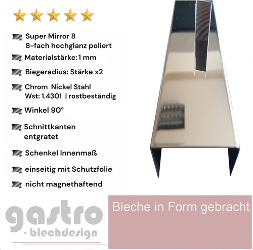 Edelstahl profil - edelstahl, |