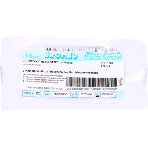 Uromed katheterventil - uromed,