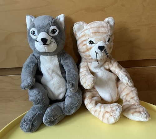 Ikea gosig katze grau - 2x, rot