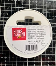 Perlenfaden von Knorr Prandell, Durchmesser 0,50 mm