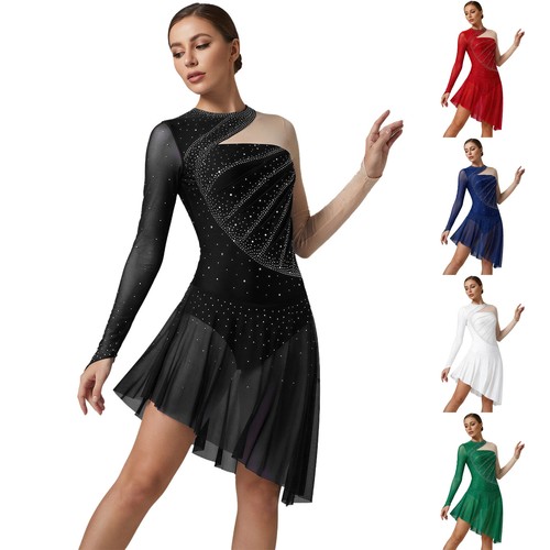 Damen eiskunstlauf kleid - damen,